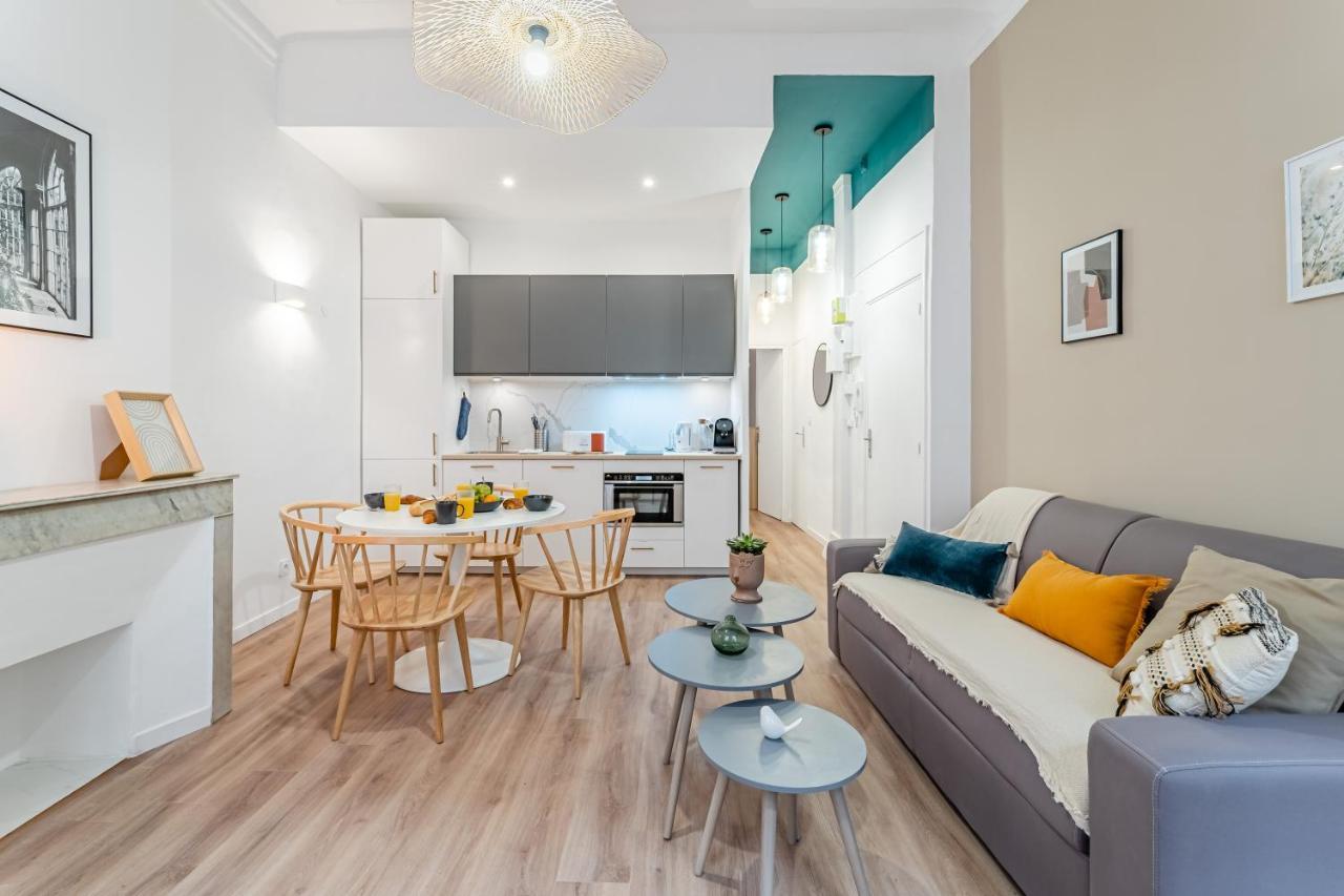 T3 Tout Confort, Moderne, En Centre Ville Marselha Exterior foto