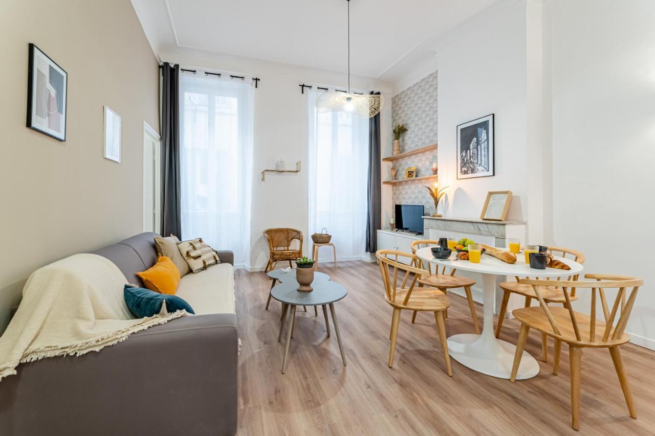 T3 Tout Confort, Moderne, En Centre Ville Marselha Exterior foto