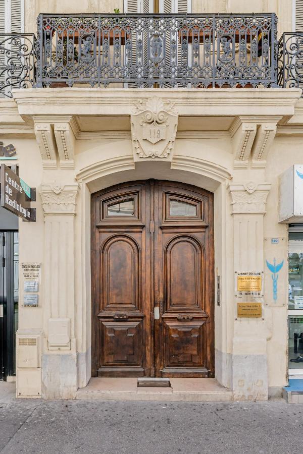 T3 Tout Confort, Moderne, En Centre Ville Marselha Exterior foto