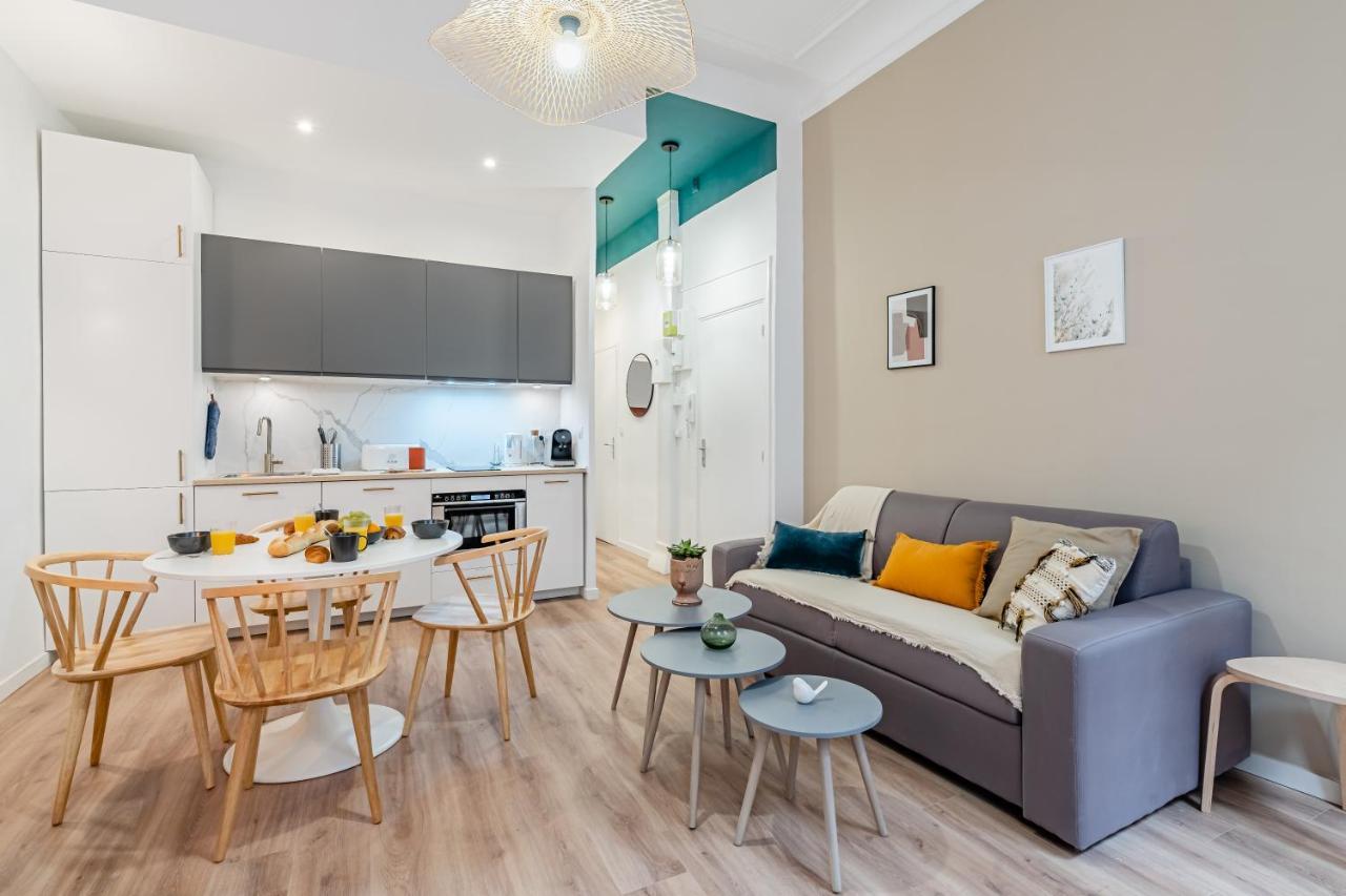 T3 Tout Confort, Moderne, En Centre Ville Marselha Exterior foto