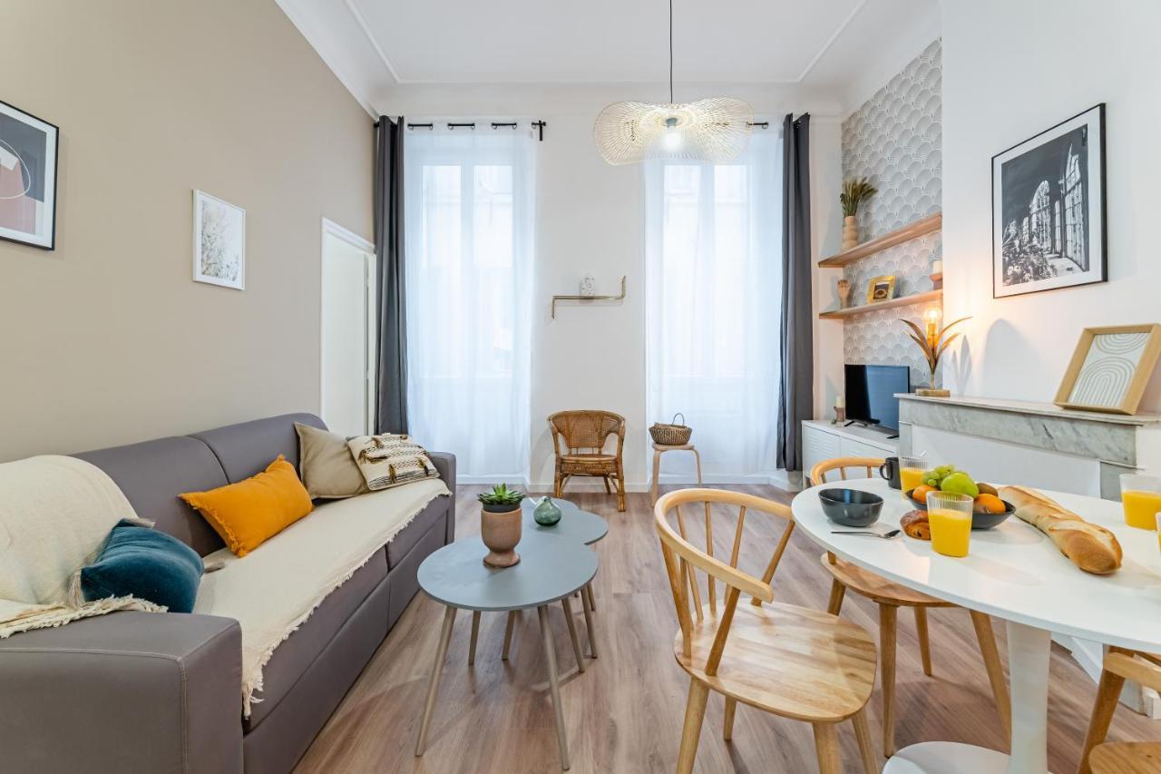 T3 Tout Confort, Moderne, En Centre Ville Marselha Exterior foto